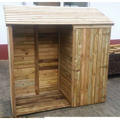 Porta Legna Fiorella 250x100x180  € 450,00